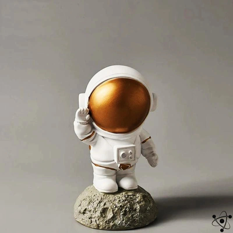Rock Astronaut Figurine Science Decor