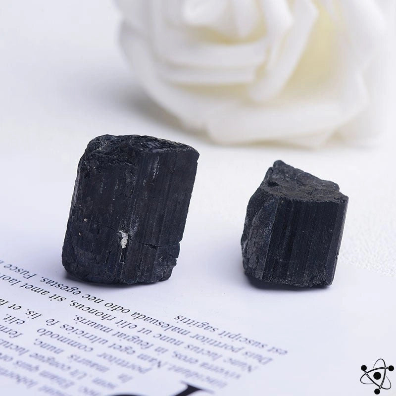 Rough Black Tourmaline Science Decor