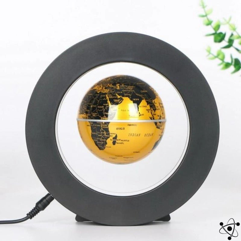Round Levitating Globe Science Decor