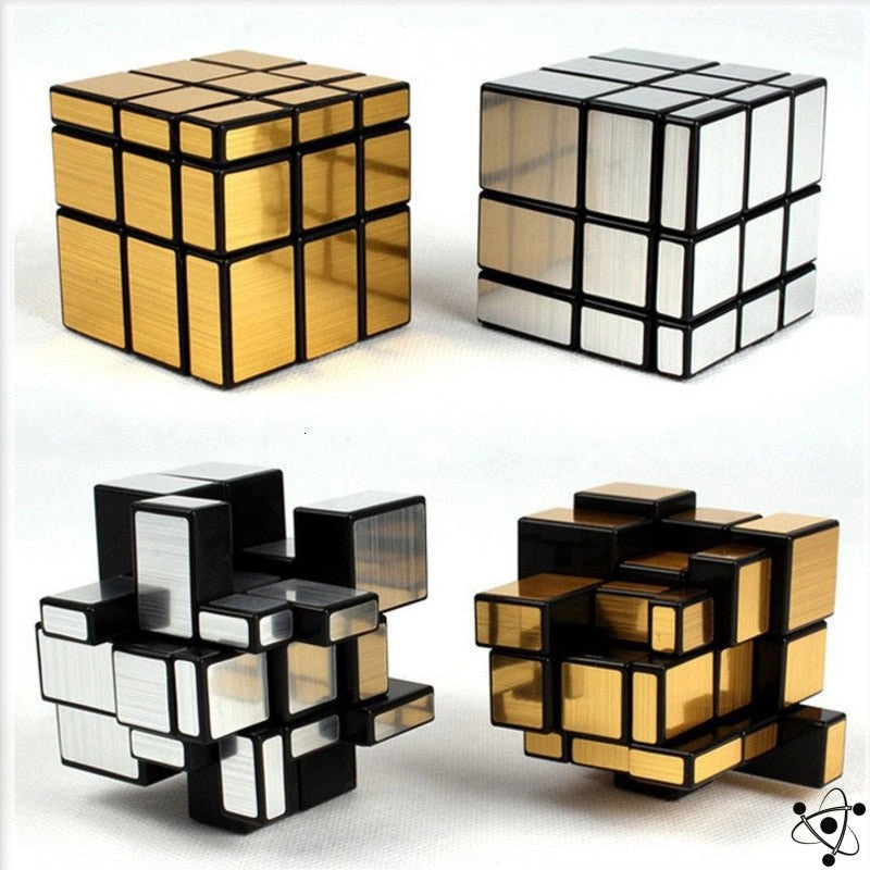 Rubik's Cube Mirror Science Decor