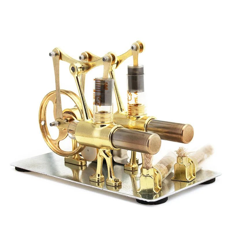 Powerful Stirling Engine Science Decor