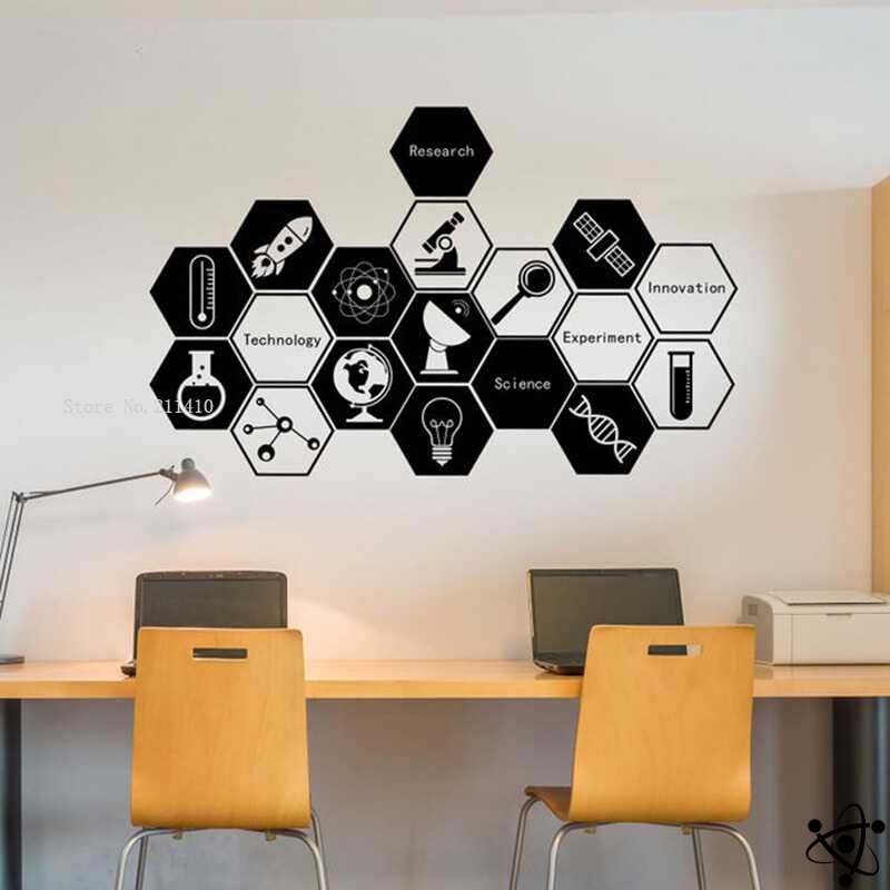 Science Innovation Wall Sticker Science Decor