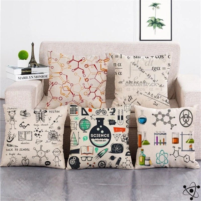 Scientific Cushion Cover Science Decor