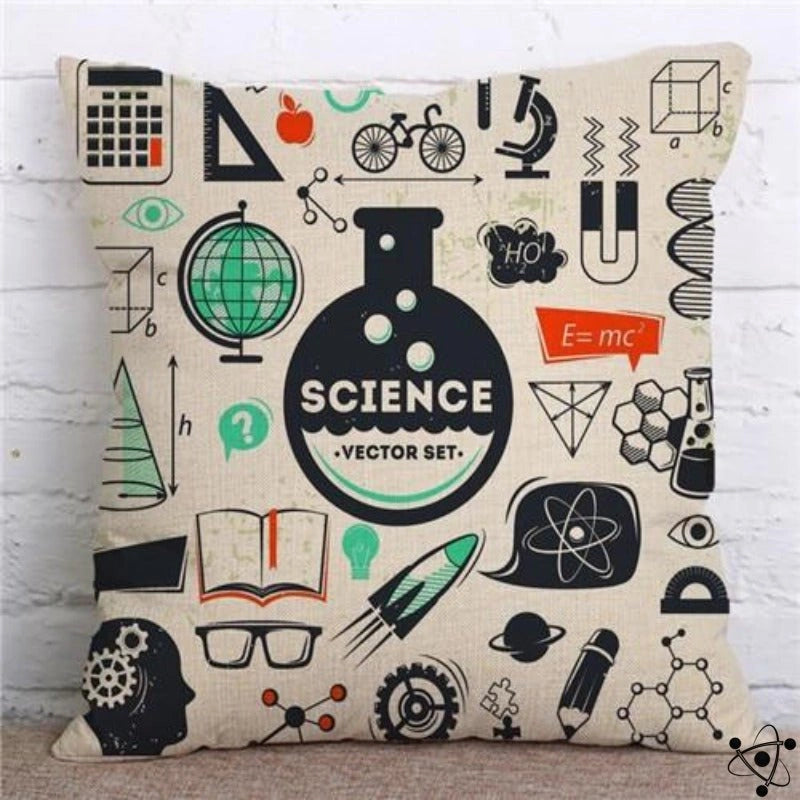 Scientific Cushion Cover Science Decor