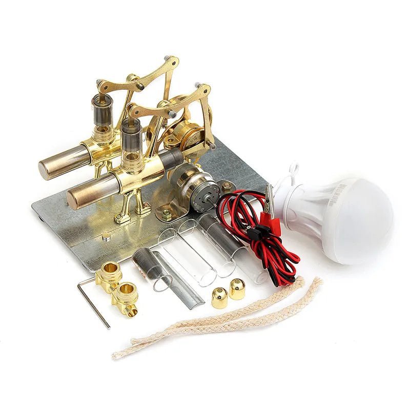 Powerful Stirling Engine Science Decor