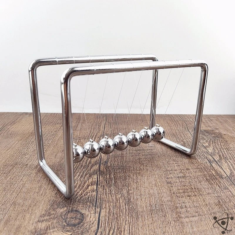 Silver Metal Newton Balls Science Decor
