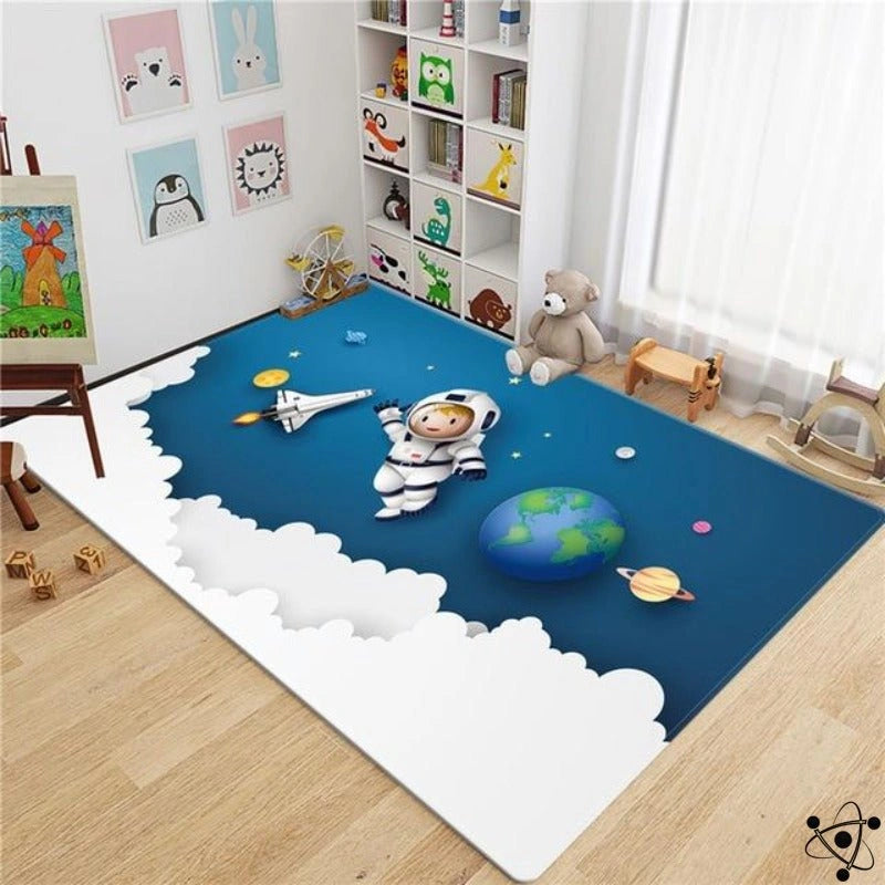 Space Shuttle 3D Rug Science Decor