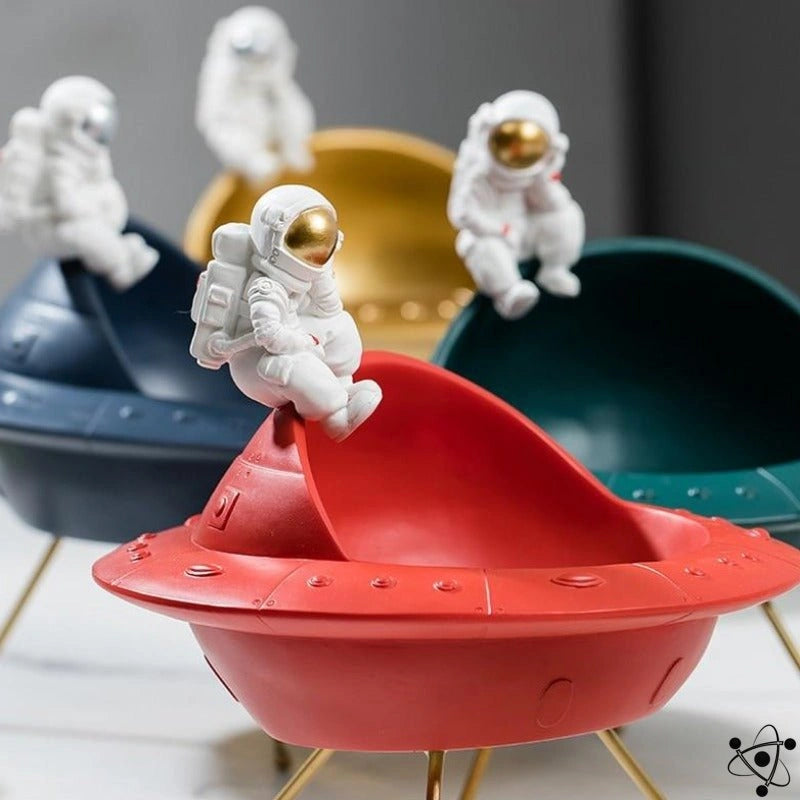 Spaceship Storage Service Science Decor