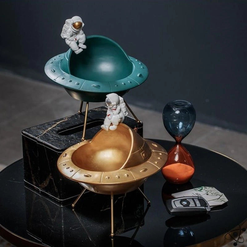 Spaceship Storage Service Science Decor