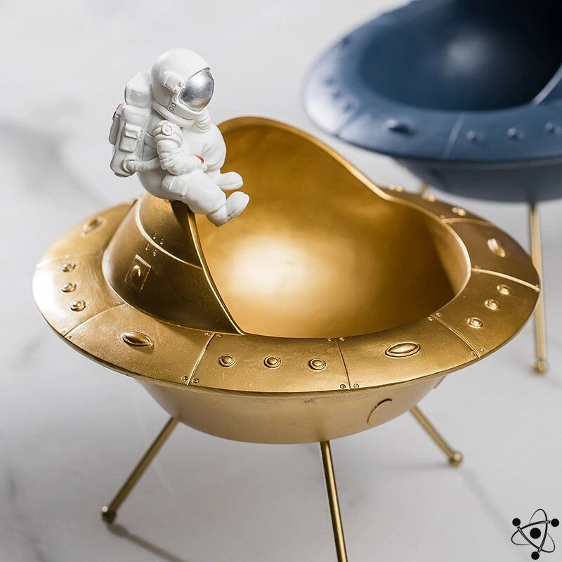 Spaceship Storage Service Science Decor