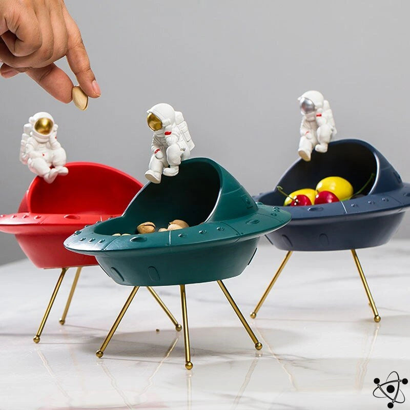 Spaceship Storage Service Science Decor