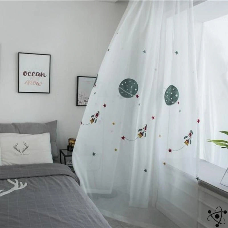Stellar Space Curtains Science Decor