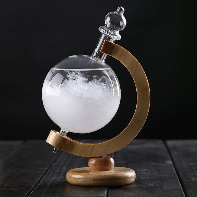 Storm Glass Globe Science Decor