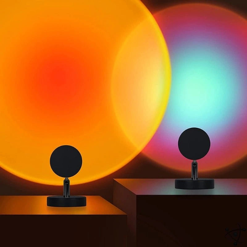 Sunset Lamp Science Decor