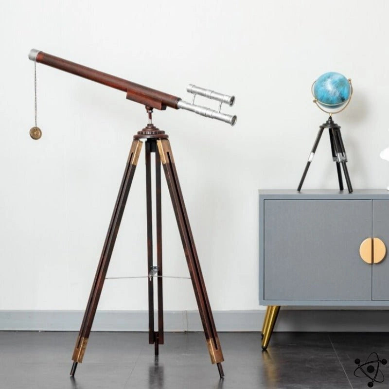vintage telescope Science Decor