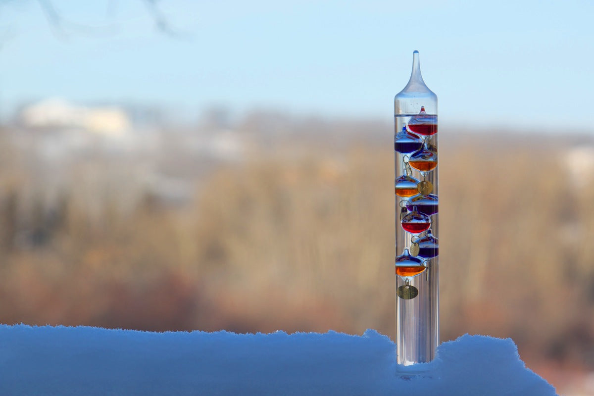 Galileo Thermometer Science Decor