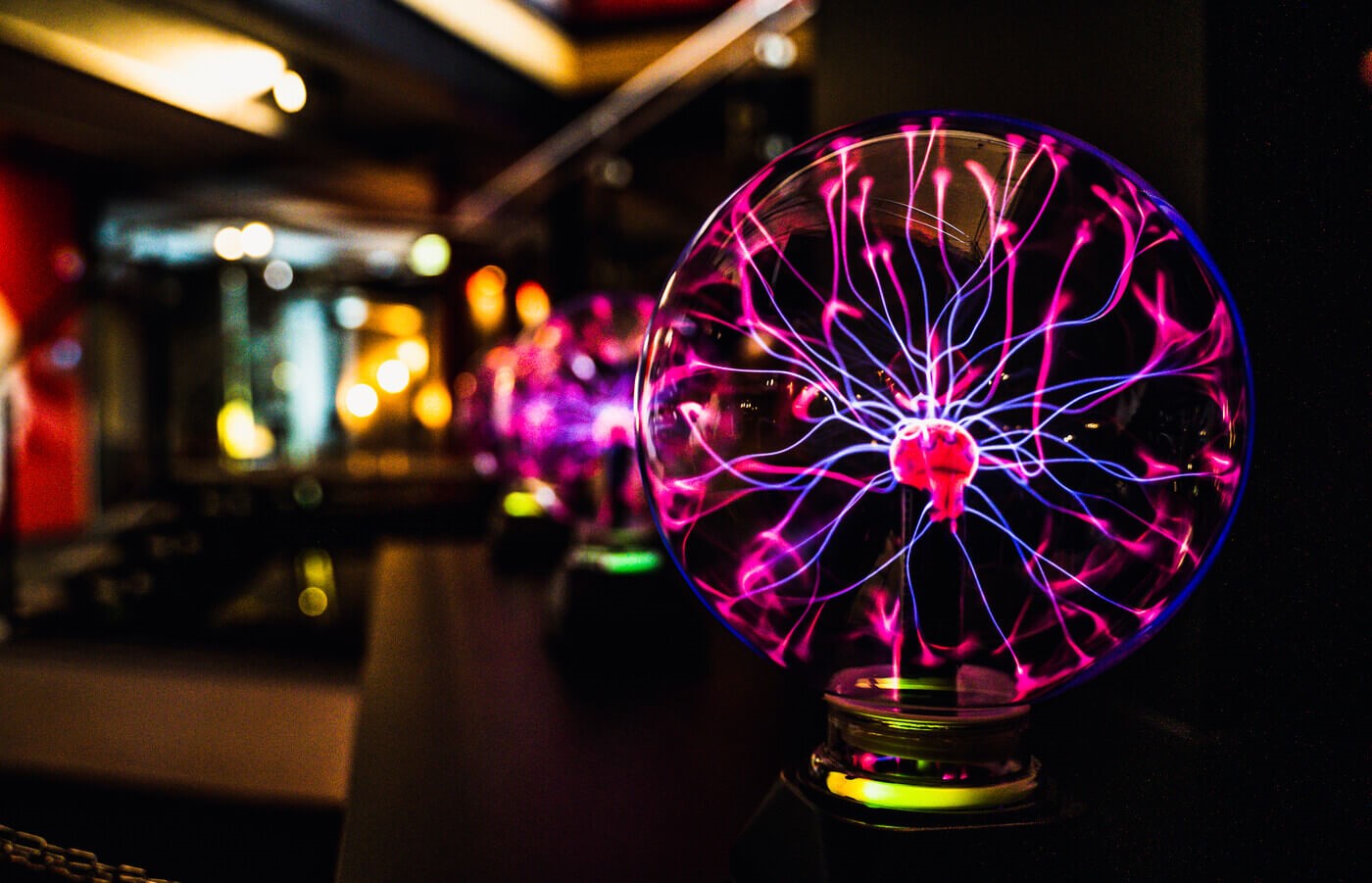 Plasma Lamp Science Decor