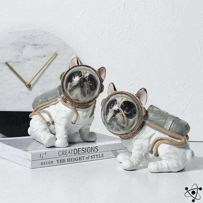 Figurine Résine Chien Astronaute | Science Labs
