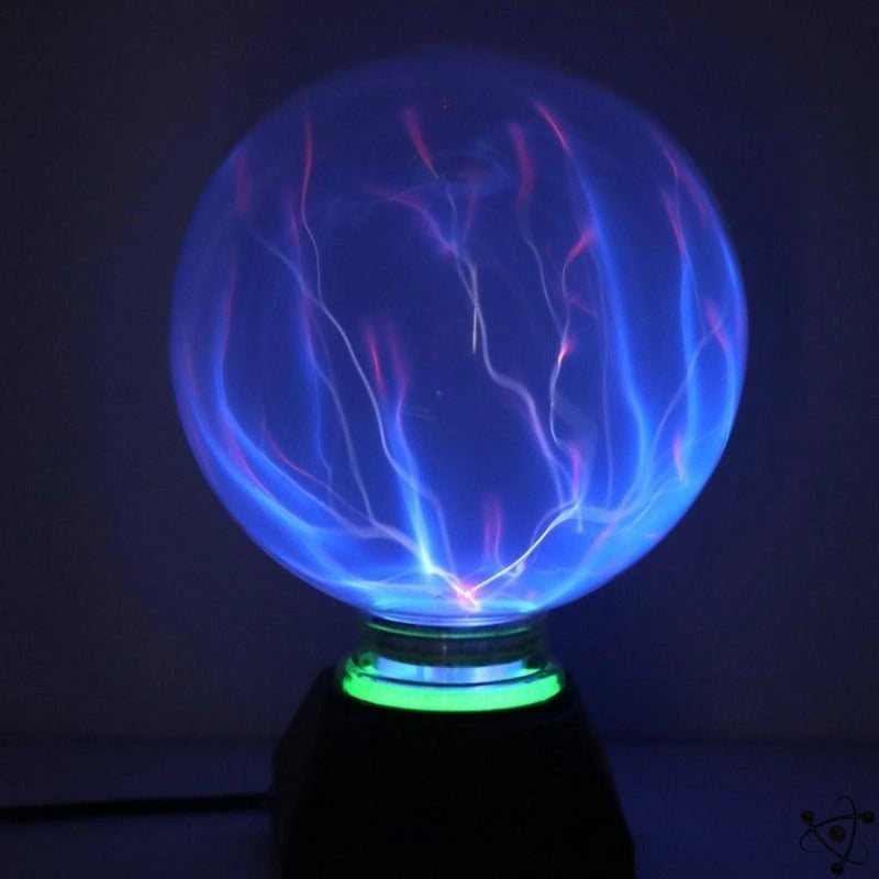 Blue Plasma Lamp Science Decor