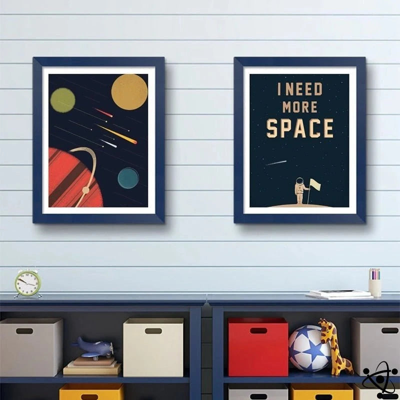 Children'S Astronomy Posters Science Decor