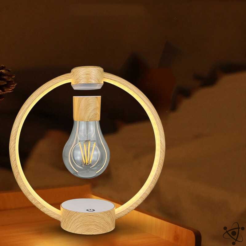 Circle Bulb Magnetic Lamp Science Decor
