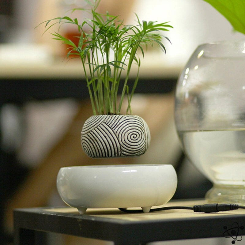 Feng Shui Levitating Vase Science Decor