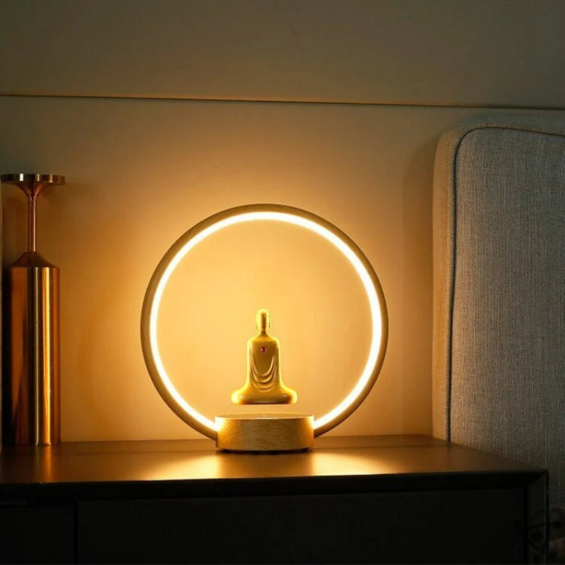 Floating Buddha LED Lamp Science Decor