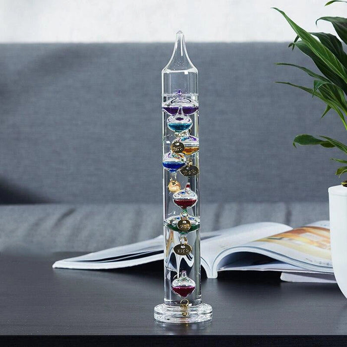 Galileo Tube Thermometer Science Decor galileo-tube-thermometer-science-decor