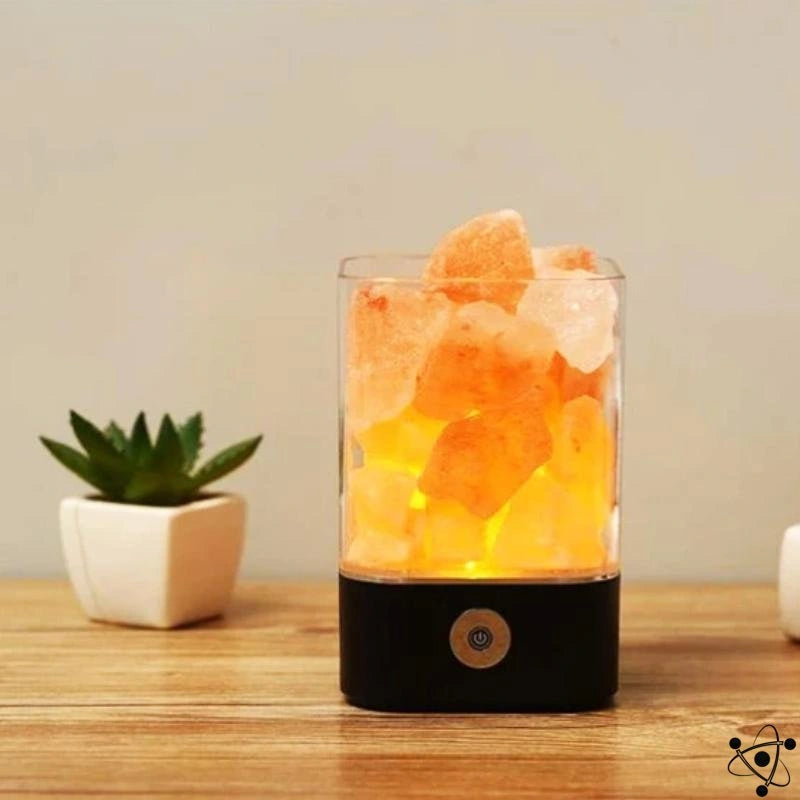 Himalayan Salt Air Purifier Science Decor