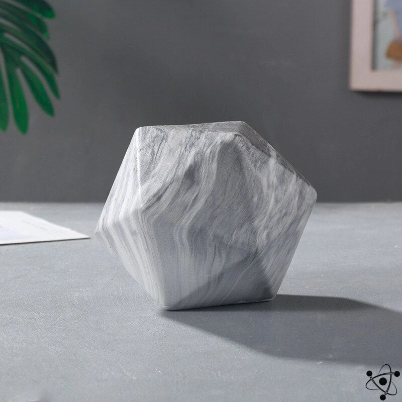 Icosahedron Sculpture Science Decor