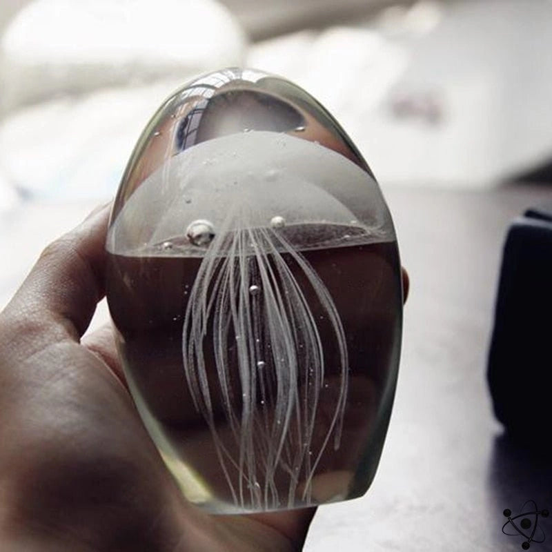 Jellyfish Crystallize Science Decor