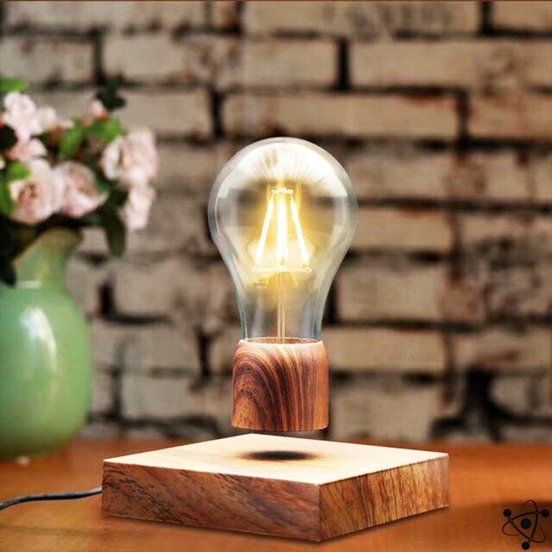 Magnetic Lamp Bulb Science Decor