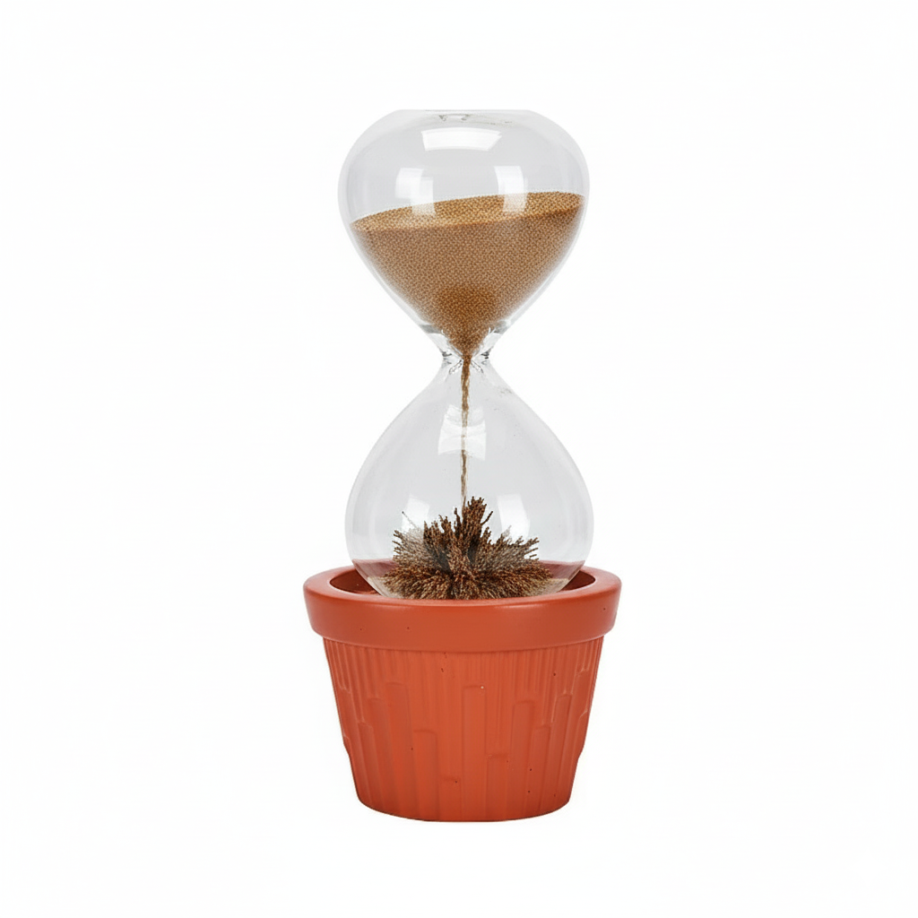 Magnetic Hourglass Fun Science Decor