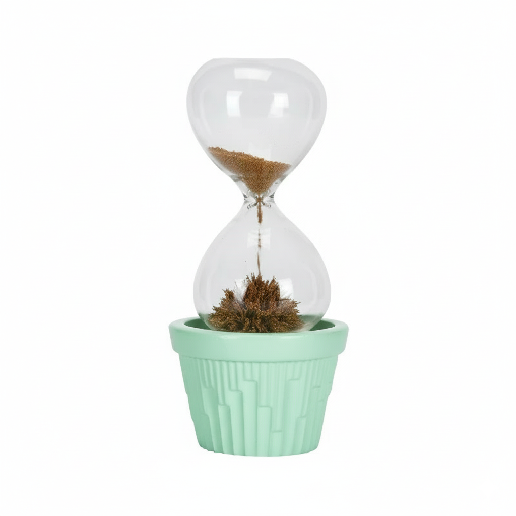 Magnetic Hourglass Fun Science Decor