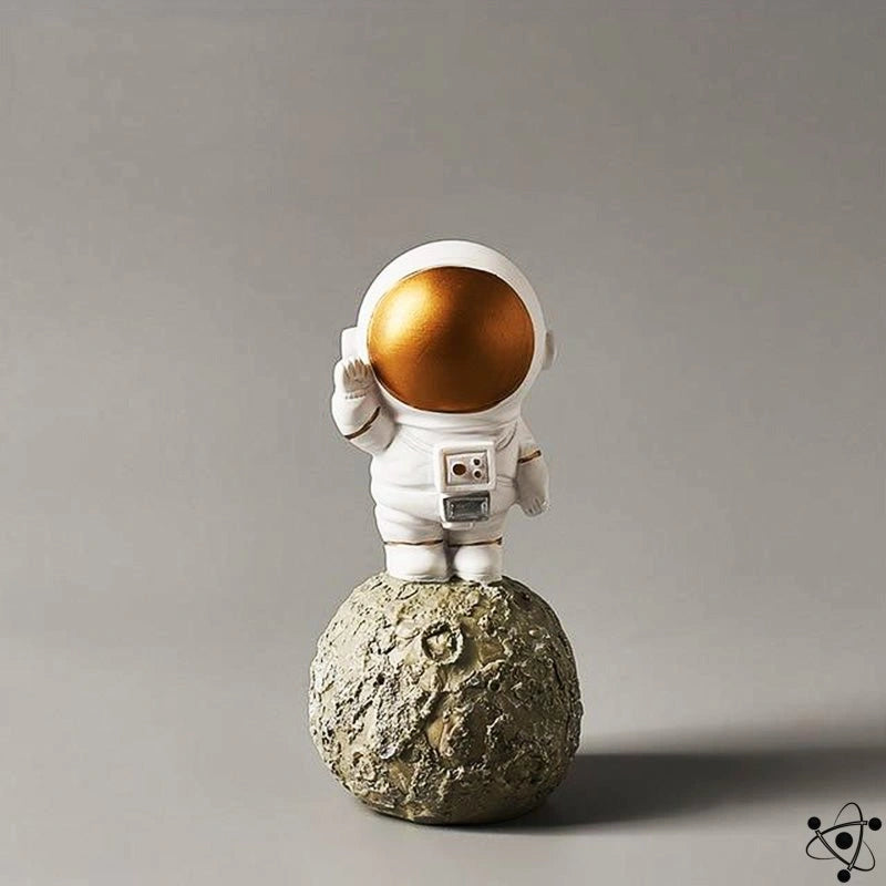 Meteor Astronaut Figurine Science Decor