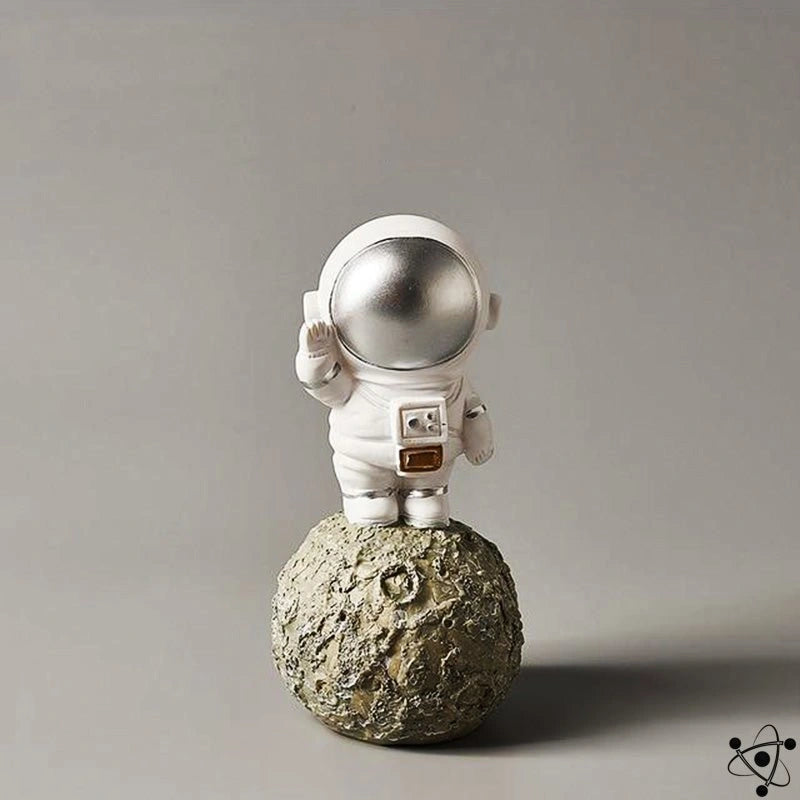 Meteor Astronaut Figurine Science Decor