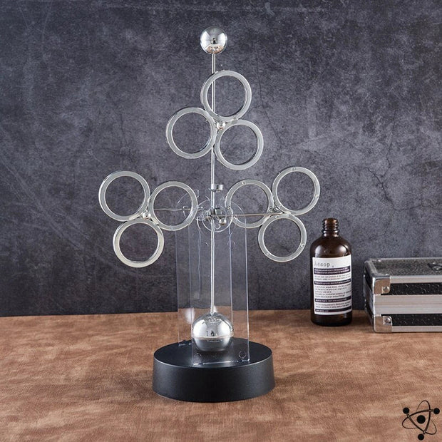 3 Rings Science Newton's Three Ring Pendulum | Science Decor