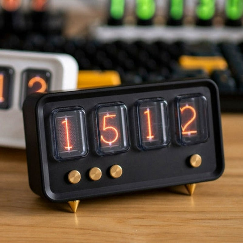 Nixie Tube Clock Digital RGB Science Decor