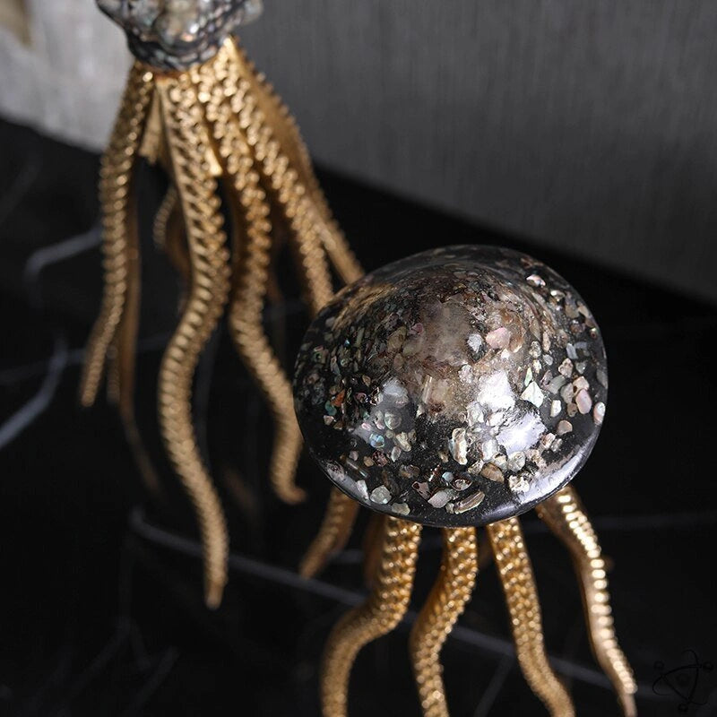 Octopus & Medusa Sculpture Science Decor