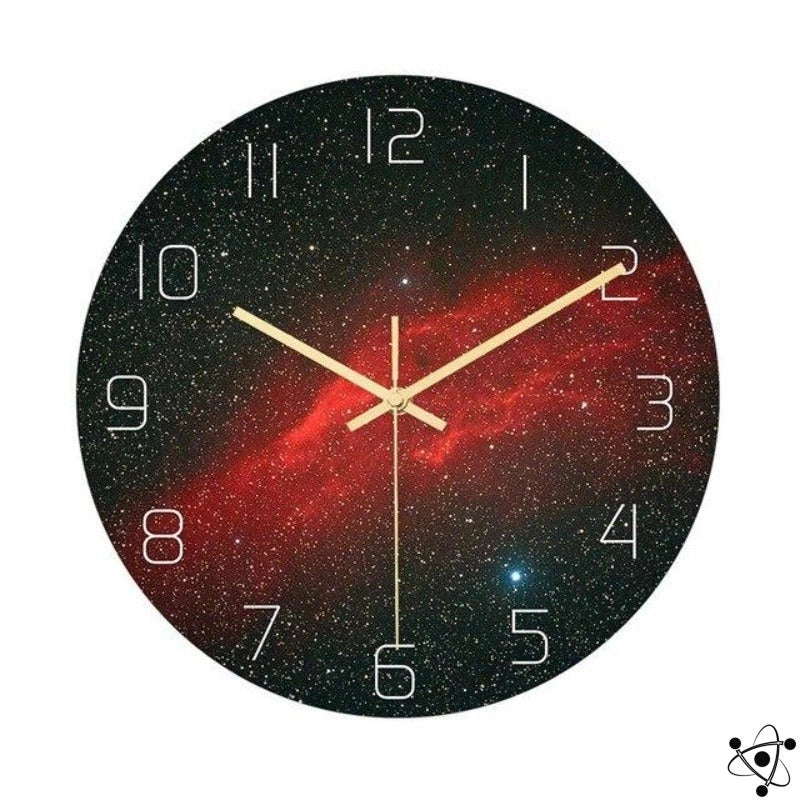 Original Space Wall Clock Science Decor