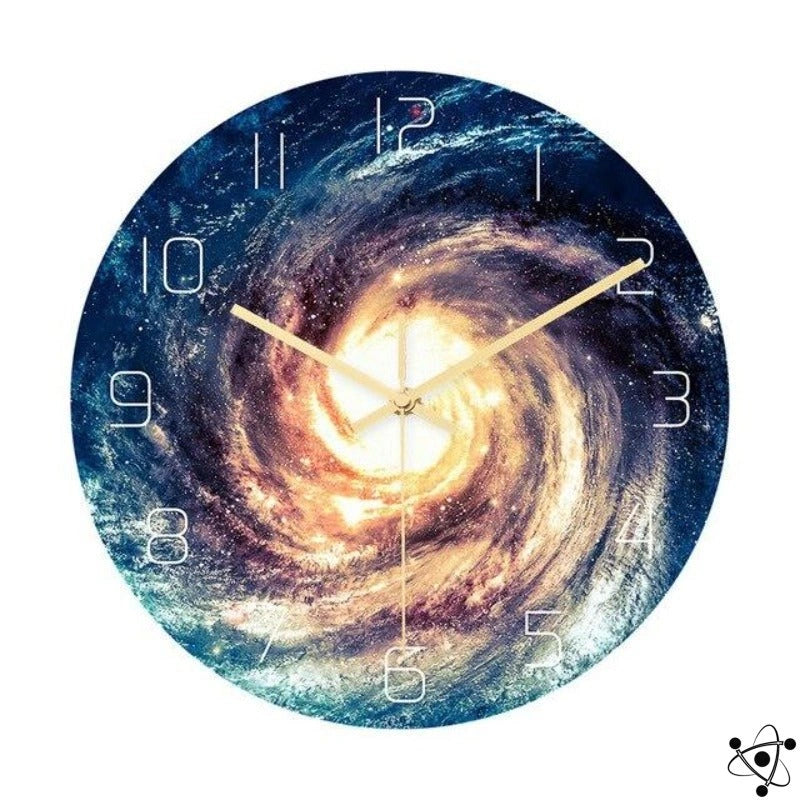 Original Space Wall Clock Science Decor