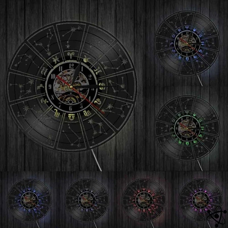 Original Wall Clock Constellation Led Science Decor