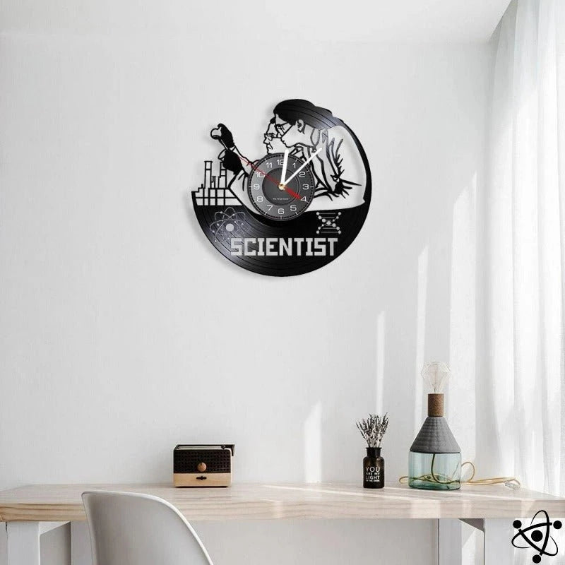 Original Wall Clock Scientific Science Decor