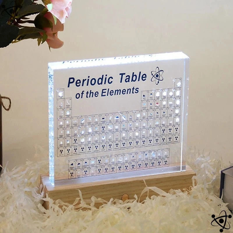Periodic Table Of Elements Lamp Science Decor