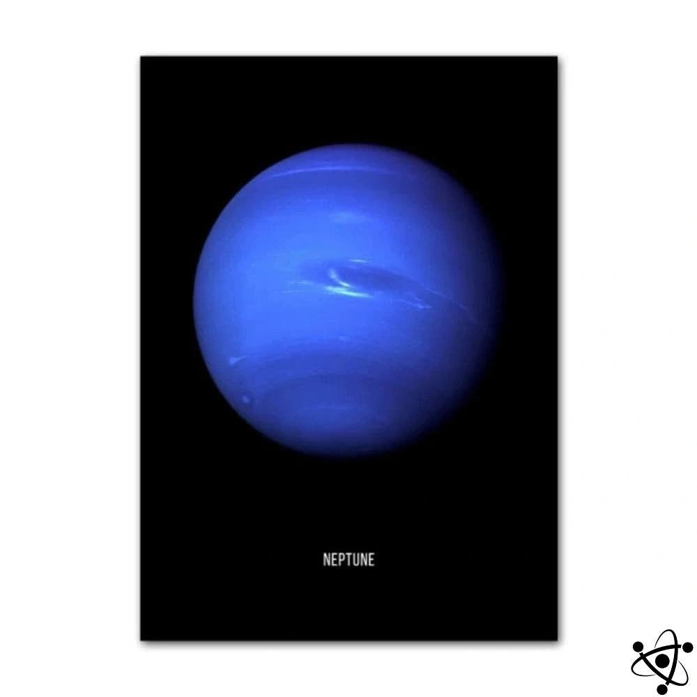 Poster Planet Neptune Science Decor