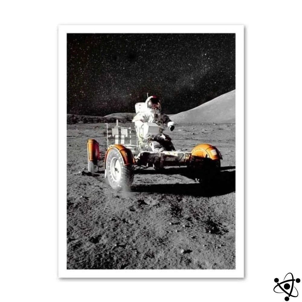 Poster Rover Lunar Apollo 15 Science Decor