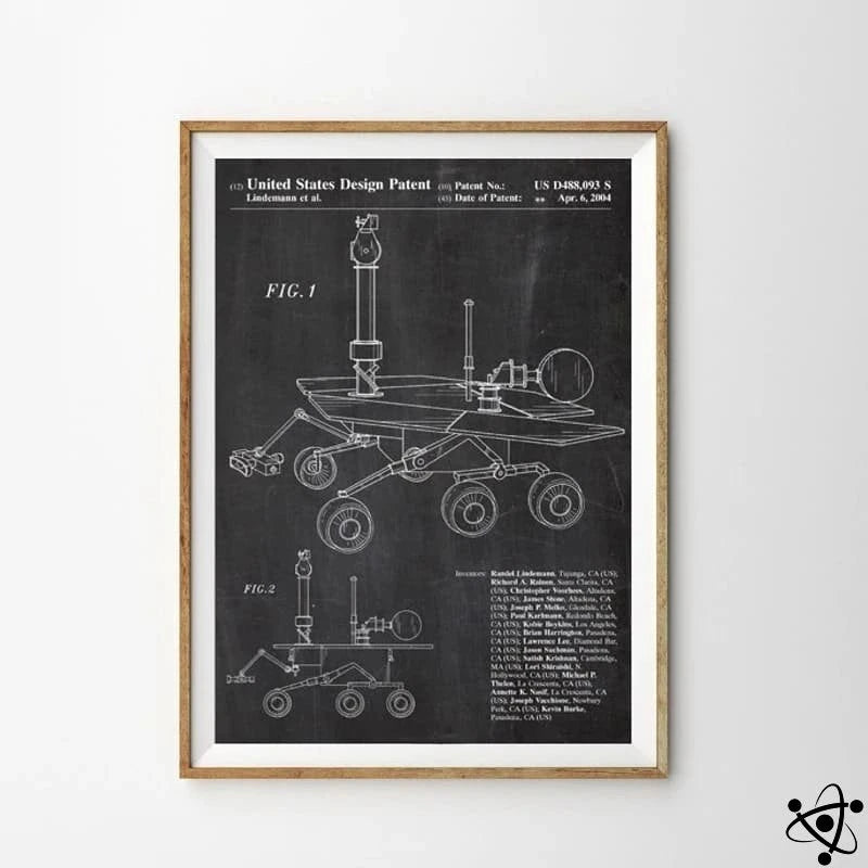 Poster Scientific Rover Opportunity Science Decor