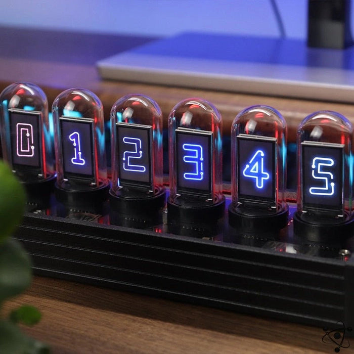 RGB Digital Nixie Clock | Science Decor