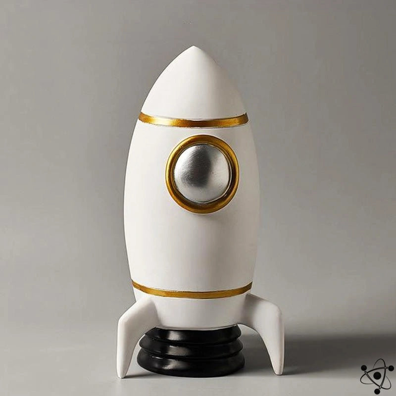Rocket Figurine Science Decor