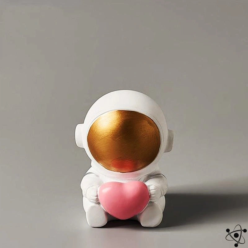 Romantic Astronaut Figurine Science Decor